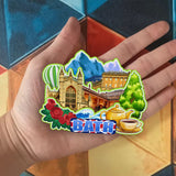 Refrigerator Magnet for Bath UK  1459