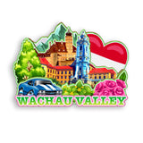 Kühlschrankmagnet für die Wachau Österreich 1614