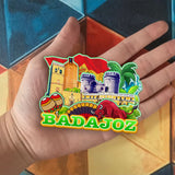 Refrigerator Magnet for Badajoz Spain  1540