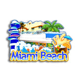 Магнит на холодильник для Майами-Бич, Флорида, США 218