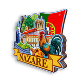 Refrigerator Magnet for Nazare Portugal  1953