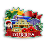 Refrigerator Magnet for Durres Albania  2455