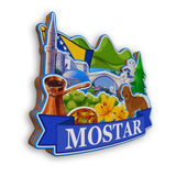 Refrigerator Magnet for Mostar Bosnia and Herzegovina  2415