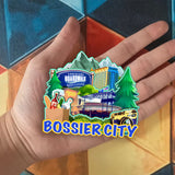 Kühlschrankmagnet für Bossier City Louisiana USA 964