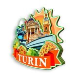 Refrigerator Magnet for Turin Italy  1273