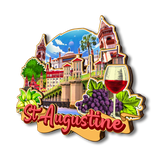 Kühlschrankmagnet für St.Augustine Florida USA 195