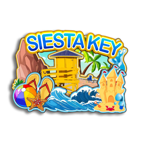 Kühlschrankmagnet für Siesta Key Florida USA 192