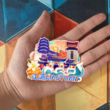 Refrigerator Magnet for Liaoyuan, Jilin, China  737