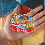 Refrigerator Magnet for Edam Netherlands  1991
