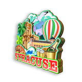 Refrigerator Magnet for Syracuse Italy  1298