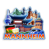 Refrigerator Magnet for Mannheim Germany  1199