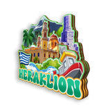 Refrigerator Magnet for Heraklion Greece  1741