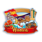 Refrigerator Magnet for Huelva Spain  1391