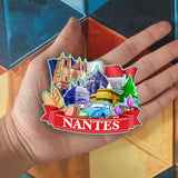 Refrigerator Magnet for Nantes France  1334