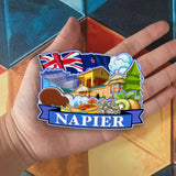 Магнит на холодильник для Napier New Zealand 2737