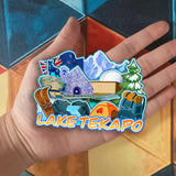 Refrigerator Magnet for Lake Tekapo New Zealand  2755
