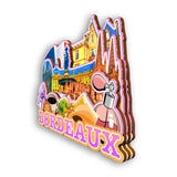 Refrigerator Magnet for Bordeaux France  2572
