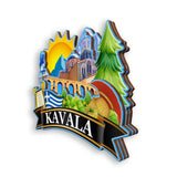 Refrigerator Magnet for Kavala Greece  1736