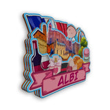 Refrigerator Magnet for Albi France  2581
