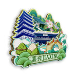 Магнит на холодильник для Цзясин, Чжэцзян, Китай 479