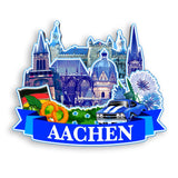 Kühlschrankmagnet für Aachen Deutschland 1205