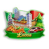 Refrigerator Magnet for Lucca Italy  1310