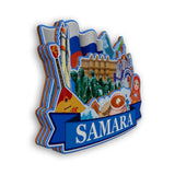 Refrigerator Magnet for Samara Russia  2553