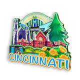 Refrigerator Magnet for Cincinnati Ohio USA  1100