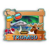Refrigerator Magnet for Tromso Norway  2276