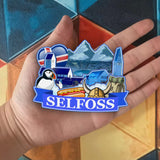 Refrigerator Magnet for selfoss Iceland  2252