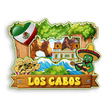 Refrigerator Magnet for Los Cabos Mexico  1806