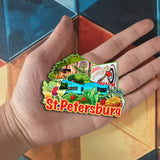 Магнит на холодильник для Санкт-Петербурга, Флорида, США 206