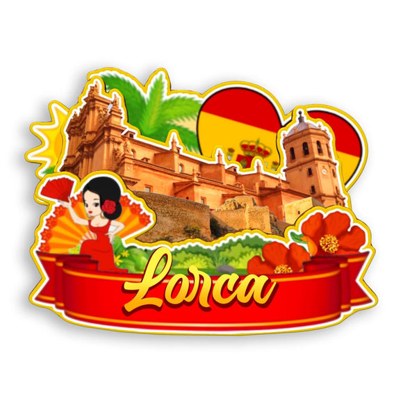 Магнит на холодильник Лорка Испания 1563