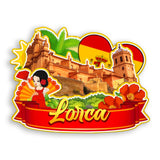 Kühlschrankmagnet für Lorca, Spanien 1563