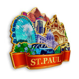 Refrigerator Magnet for St.Paul Minnesota USA  1004