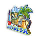 Refrigerator Magnet for Antalya Turkey  1633
