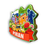Refrigerator Magnet for Piran Slovenia  2361