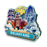 Kühlschrankmagnet für Jianyang, Sichuan, China 579