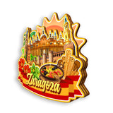 Refrigerator Magnet for Zaragoza Spain  1403