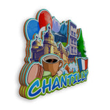 Refrigerator Magnet for Chantilly France  1368