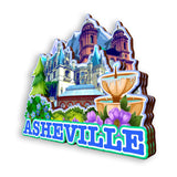 Refrigerator Magnet for Asheville North Carolina USA  1088