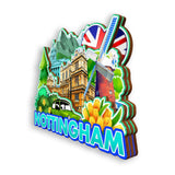 Refrigerator Magnet for Nottingham UK  1470