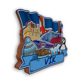 Refrigerator Magnet for Vik Iceland  2247