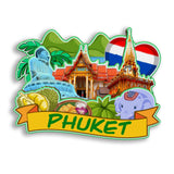 Refrigerator Magnet for Phuket Thailand  2784