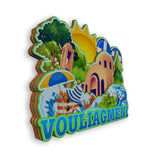 Refrigerator Magnet for Vouliagmeni Greece  1774