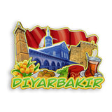 Refrigerator Magnet for Diyarbakir Greece  1702