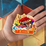 Refrigerator Magnet for Ji'an, Jiangxi, China  790