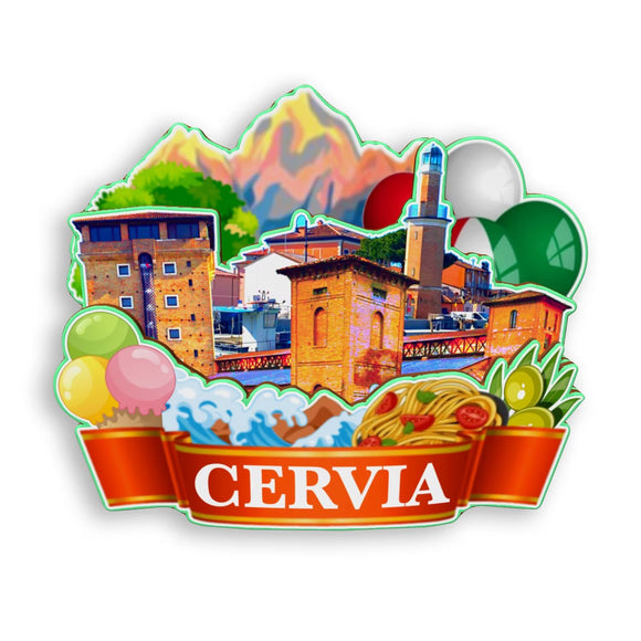 Refrigerator Magnet for Cervia Italy  1270