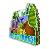 Магнит на холодильник для Крайстчерча, Новая Зеландия, 2728