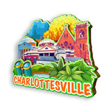 Refrigerator Magnet for Charlottesville Virginia USA  892